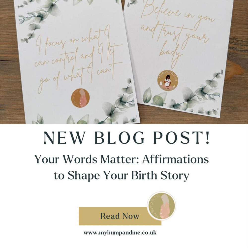 Your Words Matter - Affirmations to Shape Your Birth Story